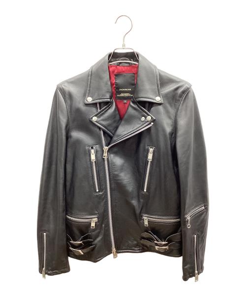 JACKROSE（ジャックローズ）JACKROSE (ジャックローズ) ライダースジャケット ブラック サイズ:3の古着・服飾アイテム