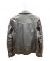 JACKROSE (ジャックローズ) ライダースジャケット ブラック サイズ:3：10000円