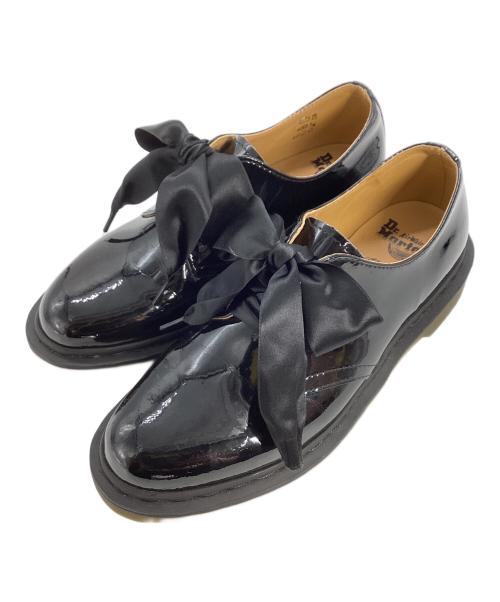 Dr.Martens（ドクターマーチン）Dr.Martens (ドクターマーチン) BEAMS (ビームス) 3ホールパテントシューズ ブラック サイズ:UK6の古着・服飾アイテム
