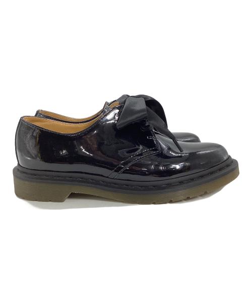 Dr.Martens（ドクターマーチン）Dr.Martens (ドクターマーチン) BEAMS (ビームス) 3ホールパテントシューズ ブラック サイズ:UK6の古着・服飾アイテム