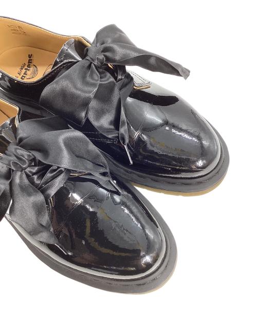 Dr.Martens（ドクターマーチン）Dr.Martens (ドクターマーチン) BEAMS (ビームス) 3ホールパテントシューズ ブラック サイズ:UK6の古着・服飾アイテム
