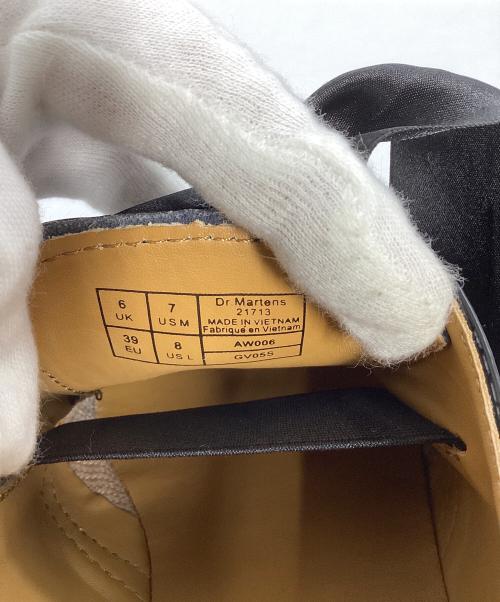 Dr.Martens（ドクターマーチン）Dr.Martens (ドクターマーチン) BEAMS (ビームス) 3ホールパテントシューズ ブラック サイズ:UK6の古着・服飾アイテム