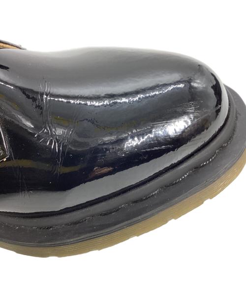 Dr.Martens（ドクターマーチン）Dr.Martens (ドクターマーチン) BEAMS (ビームス) 3ホールパテントシューズ ブラック サイズ:UK6の古着・服飾アイテム