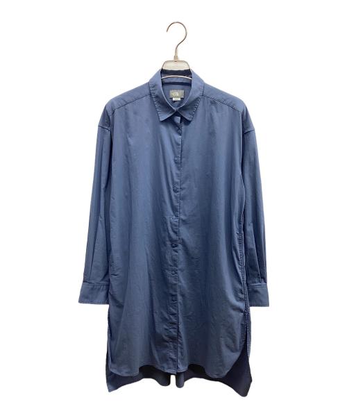 THE NORTH FACE（ザ ノース フェイス）THE NORTH FACE (ザ ノース フェイス) L/S Malapai Hill Shirt ロングスリーブマラパイヒルシャツ ブルー サイズ:Sの古着・服飾アイテム
