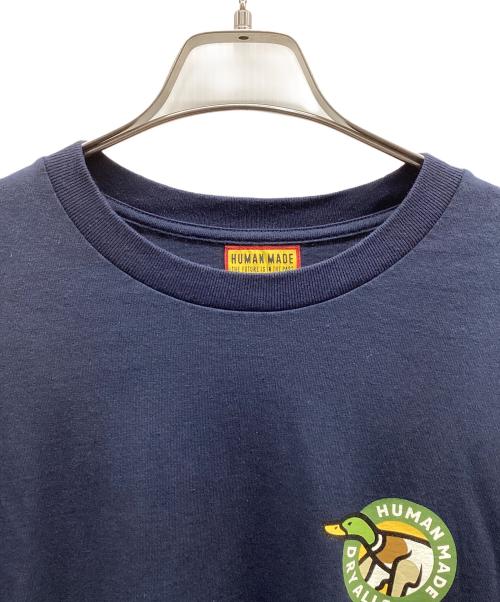 HUMAN MADE（ヒューマンメイド）HUMAN MADE (ヒューマンメイド) Graphic L/S T-Shirt グラフィック L/S Tシャツ ネイビー サイズ:XLの古着・服飾アイテム