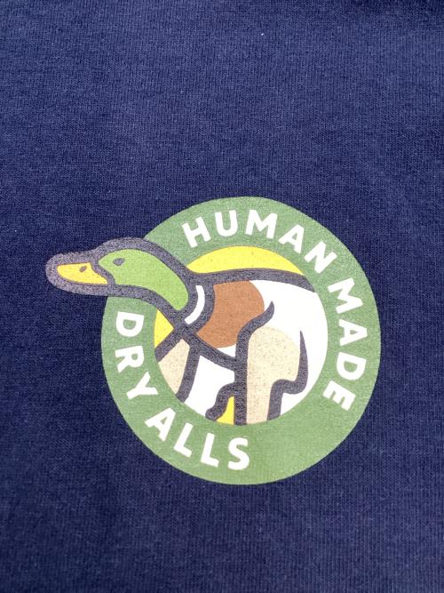 HUMAN MADE（ヒューマンメイド）HUMAN MADE (ヒューマンメイド) Graphic L/S T-Shirt グラフィック L/S Tシャツ ネイビー サイズ:XLの古着・服飾アイテム