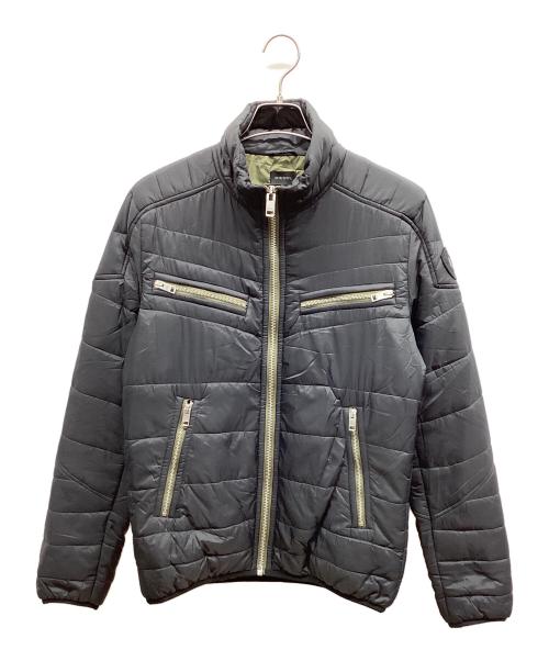 DIESEL（ディーゼル）DIESEL (ディーゼル) 中綿ジャケット ブラック サイズ:Mの古着・服飾アイテム
