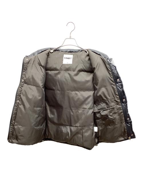 CAMP 7（キャンプ７）CAMP 7 (キャンプ７) CAMP 7 ダウンベスト ブラック サイズ:XLの古着・服飾アイテム