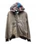 Aape BY A BATHING APE（エーエイプ バイ アベイシングエイプ）の古着「グラフィティフーデッドジャケット」｜グレー