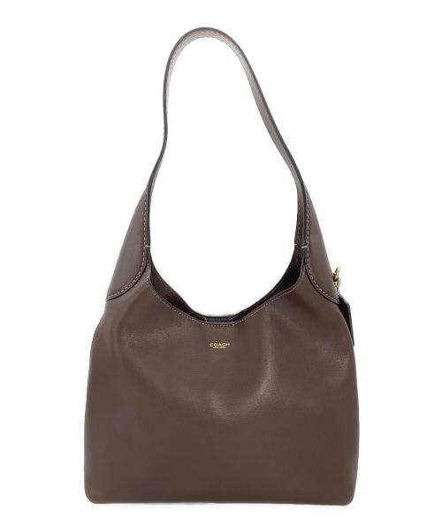 COACH（コーチ）COACH (コーチ) COACH　ブルックリンショルダーバッグ28 ブラウンの古着・服飾アイテム