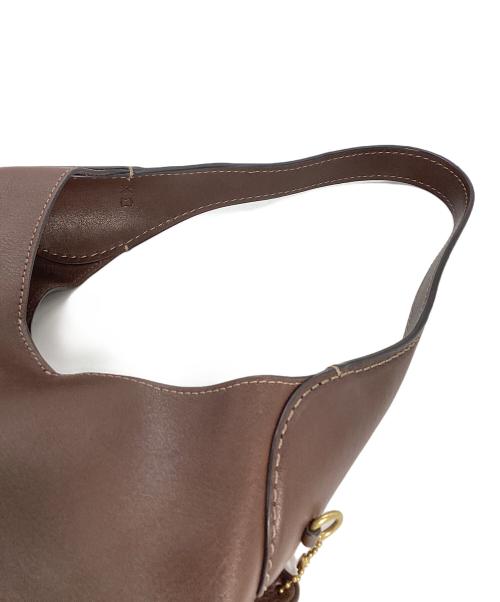 COACH（コーチ）COACH (コーチ) COACH　ブルックリンショルダーバッグ28 ブラウンの古着・服飾アイテム