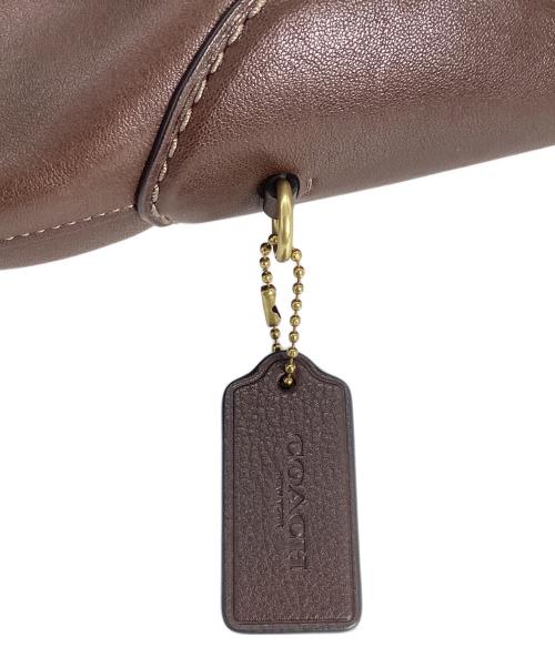COACH（コーチ）COACH (コーチ) COACH　ブルックリンショルダーバッグ28 ブラウンの古着・服飾アイテム