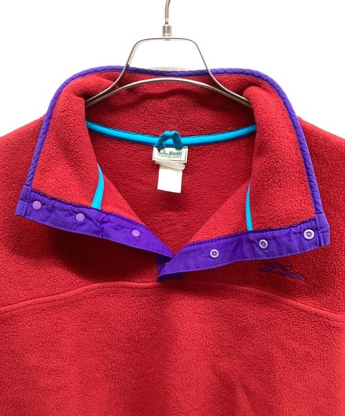 L.L.Bean（エルエルビーン）L.L.Bean (エルエルビーン) L.L.Bean フリースジャケット レッド サイズ:不明の古着・服飾アイテム