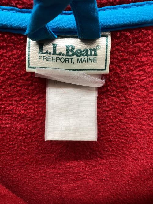 L.L.Bean（エルエルビーン）L.L.Bean (エルエルビーン) L.L.Bean フリースジャケット レッド サイズ:不明の古着・服飾アイテム
