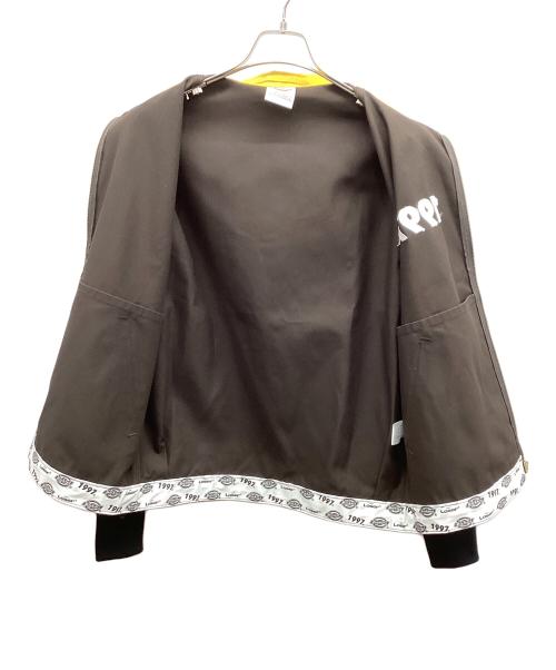 Dickies（ディッキーズ）Dickies (ディッキーズ) Youth LOSER (ユースルーザー) ジャケット イエロー×ブラウン サイズ:Mの古着・服飾アイテム