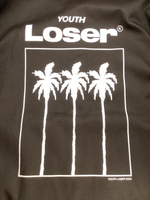 Dickies（ディッキーズ）Dickies (ディッキーズ) Youth LOSER (ユースルーザー) ジャケット イエロー×ブラウン サイズ:Mの古着・服飾アイテム
