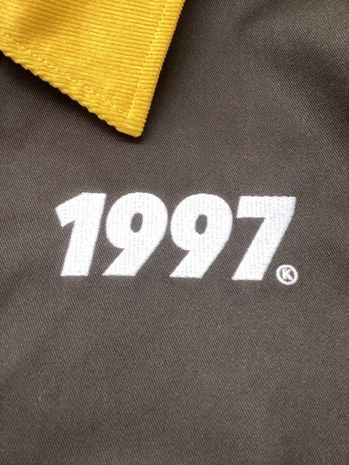 Dickies（ディッキーズ）Dickies (ディッキーズ) Youth LOSER (ユースルーザー) ジャケット イエロー×ブラウン サイズ:Mの古着・服飾アイテム