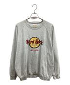 Hard Rock cafe AMSTERDAMハードロックカフェ アムステルダム）の古着「Hard Rock cafe AMSTERDAM スウェット」｜グレー