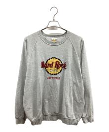 Hard Rock cafe AMSTERDAM（ハードロックカフェ アムステルダム）の古着「Hard Rock cafe AMSTERDAM スウェット」｜グレー
