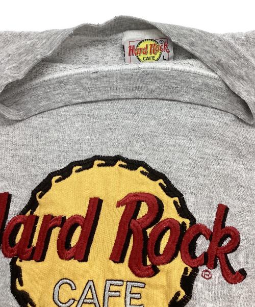 Hard Rock cafe AMSTERDAM（ハードロックカフェ アムステルダム）Hard Rock cafe AMSTERDAM (ハードロックカフェ アムステルダム) Hard Rock cafe AMSTERDAM スウェット グレー サイズ:Lの古着・服飾アイテム
