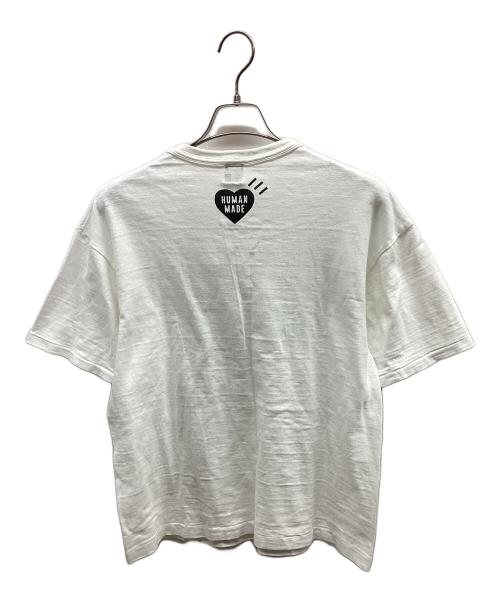 HUMAN MADE（ヒューマンメイド）HUMAN MADE (ヒューマンメイド) HUMAN MADE 半袖カットソー ホワイト サイズ:Lの古着・服飾アイテム