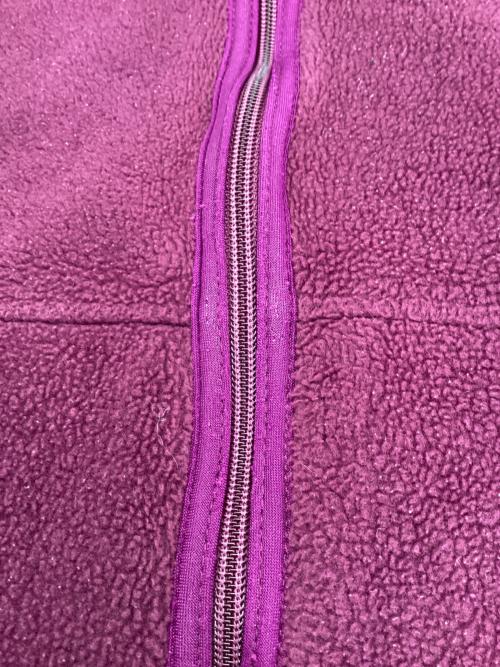 Patagonia（パタゴニア）Patagonia (パタゴニア) Patagonia フリースベスト パープル サイズ:Mの古着・服飾アイテム