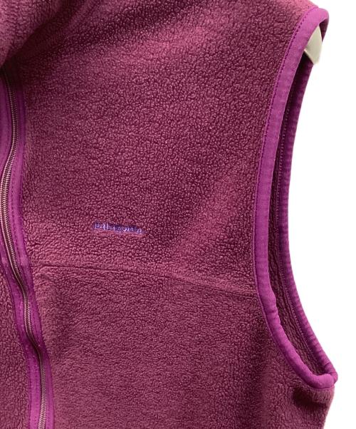 Patagonia（パタゴニア）Patagonia (パタゴニア) Patagonia フリースベスト パープル サイズ:Mの古着・服飾アイテム