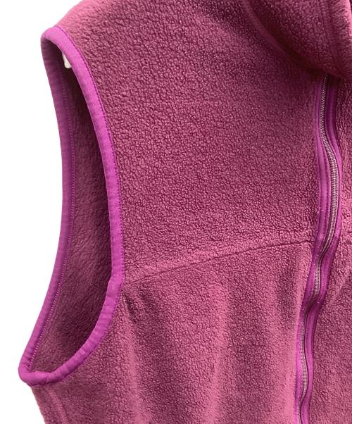 Patagonia（パタゴニア）Patagonia (パタゴニア) Patagonia フリースベスト パープル サイズ:Mの古着・服飾アイテム