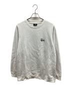stussyステューシー）の古着「stussy スウェット」｜ホワイト