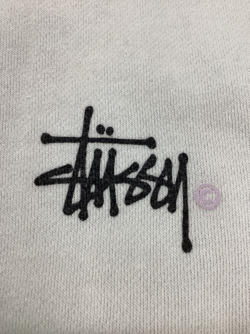 stussy（ステューシー）stussy (ステューシー) stussy スウェット ホワイト サイズ:Lの古着・服飾アイテム