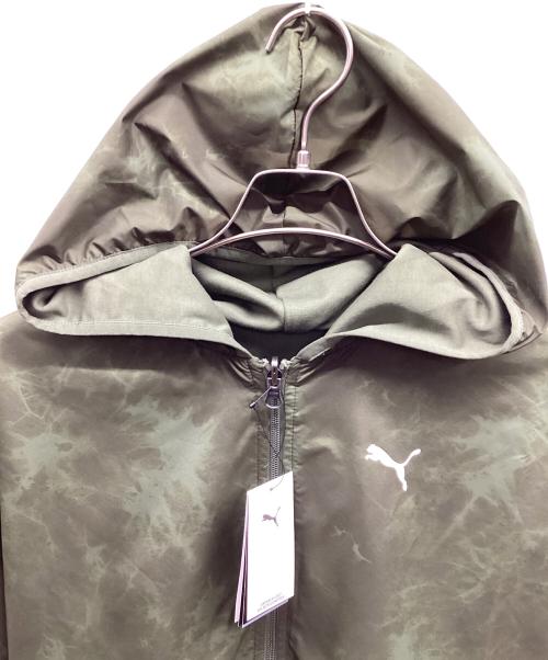 PUMA（プーマ）PUMA (プーマ) エレベーテッド リバーシブル AOP フルジップ フーディー グリーン サイズ:S 未使用品の古着・服飾アイテム