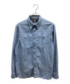 RRLダブルアールエル）の古着「RRL シャンブレーシャツ」｜ブルー
