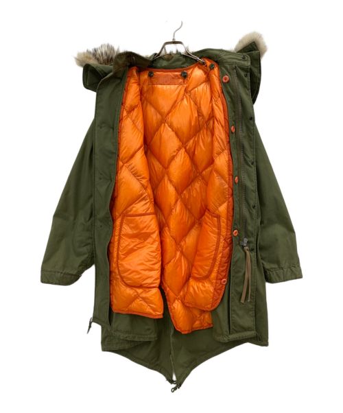 RockyMountainFeatherBed（ロッキーマウンテンフェザーベッド）RockyMountainFeatherBed (ロッキーマウンテンフェザーベッド) ミリタリージャケット オリーブ サイズ:38の古着・服飾アイテム