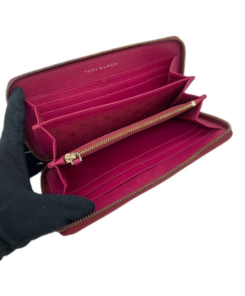 TORY BURCH（トリーバーチ）TORY BURCH (トリーバーチ) 長財布 レッドの古着・服飾アイテム