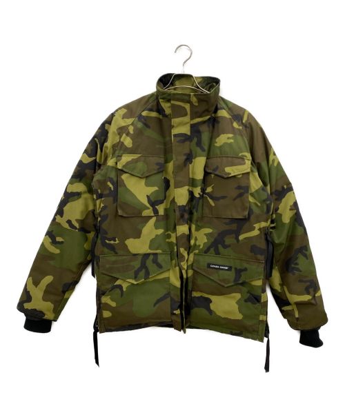 CANADA GOOSE（カナダグース）CANADA GOOSE (カナダグース) ダウンジャケット オリーブ サイズ:Mの古着・服飾アイテム