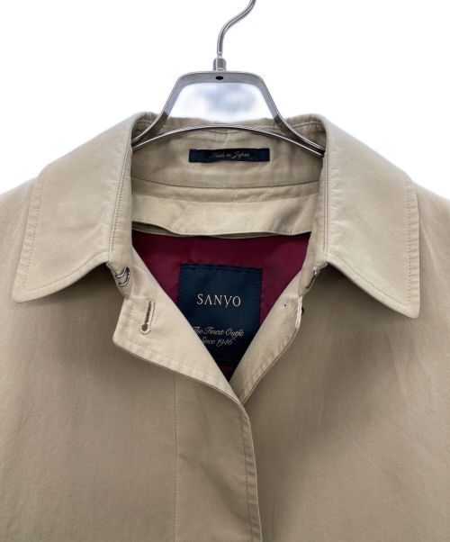 SANYO（サンヨー）SANYO (サンヨー) トレンチコート ベージュ サイズ:40 未使用品の古着・服飾アイテム