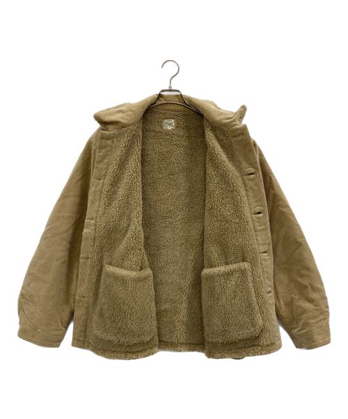 gold（ゴールド）gold (ゴールド) 9W CORDUROY RANCH JACKET(コーデュロイ ランチジャケット) ベージュ サイズ:Mの古着・服飾アイテム