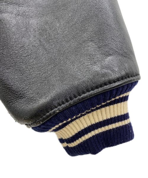 AVIREX（アヴィレックス）AVIREX (アヴィレックス) レザージャケット ブラック サイズ:Mの古着・服飾アイテム