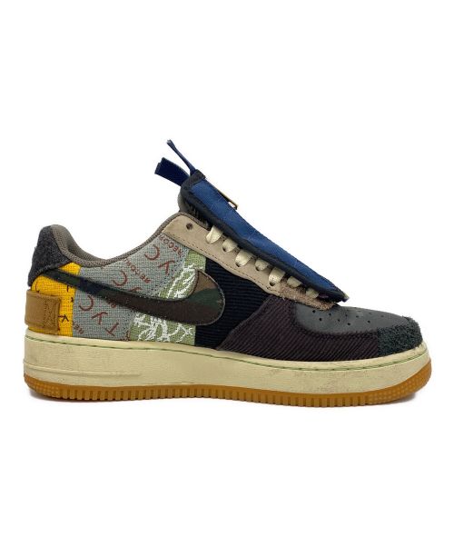 NIKE（ナイキ）NIKE (ナイキ) Travis Scott (トラヴィス スコット) AIR FORCE 1 LOW/CACTUS JACK（エアフォース1 ロー カクタス ジャック） マルチカラー サイズ:25.5の古着・服飾アイテム