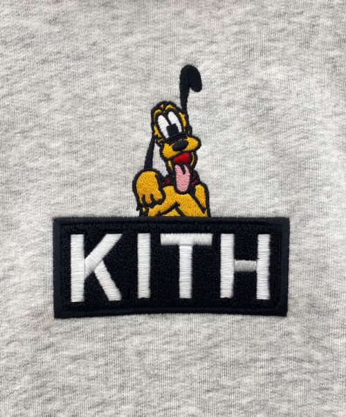KITH（キス）KITH (キス) DISNEY (ディズニー) プルオーバーパーカー グレー サイズ:XSの古着・服飾アイテム