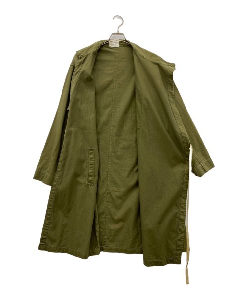 H.E. TEXTILES（H.E. TEXTILES）H.E. TEXTILES (H.E. TEXTILES) NURSING GOWN（ナーシングガウン） オリーブ サイズ:Mの古着・服飾アイテム