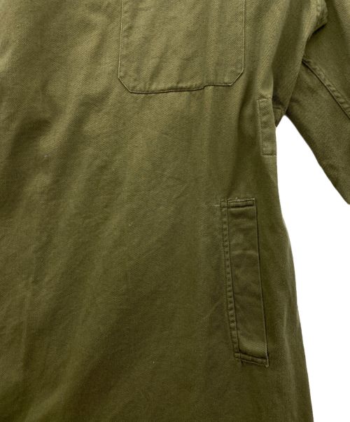 H.E. TEXTILES（H.E. TEXTILES）H.E. TEXTILES (H.E. TEXTILES) NURSING GOWN（ナーシングガウン） オリーブ サイズ:Mの古着・服飾アイテム