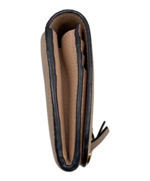 Chloe（クロエ）Chloe (クロエ) 2つ折り財布 ピンクの古着・服飾アイテム