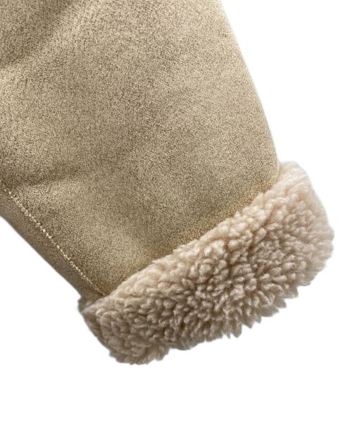 VLAB（ヴィラボ）VLAB (ヴィラボ) ウーリーボアコート ベージュ サイズ:42の古着・服飾アイテム