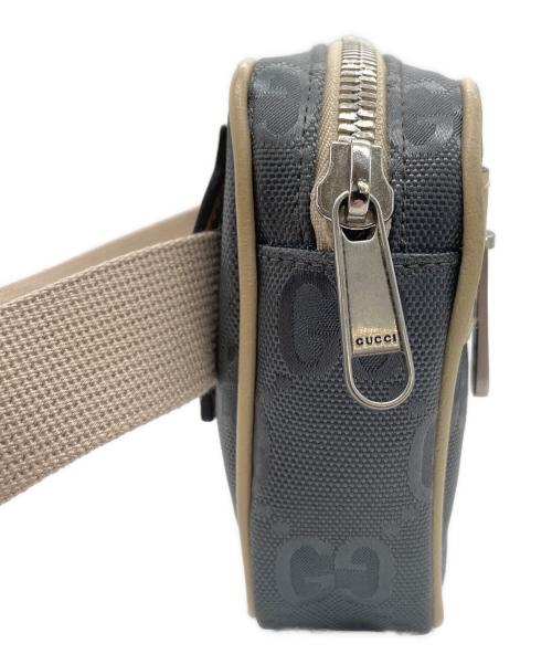 GUCCI（グッチ）GUCCI (グッチ) ボディーバッグ グレー×ベージュの古着・服飾アイテム