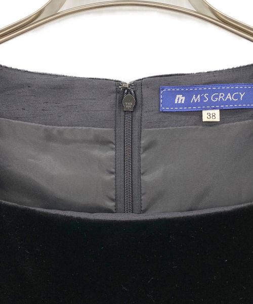 M'S GRACY（エムズグレイシー）M'S GRACY (エムズグレイシー) ワンピース ブラック サイズ:38の古着・服飾アイテム
