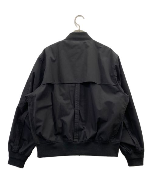 GU（ジーユー）GU (ジーユー) UNDERCOVER (アンダーカバー) リブブルゾン ブラック サイズ:Mの古着・服飾アイテム