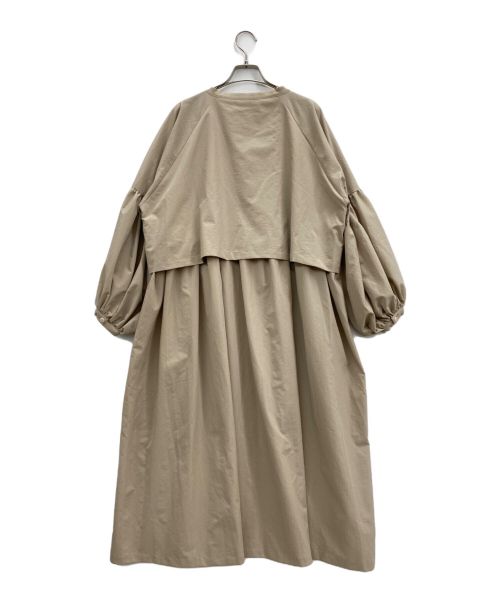 F/CE.（エフシーイー）F/CE. (エフシーイー) シャツワンピース ベージュ サイズ:Fの古着・服飾アイテム