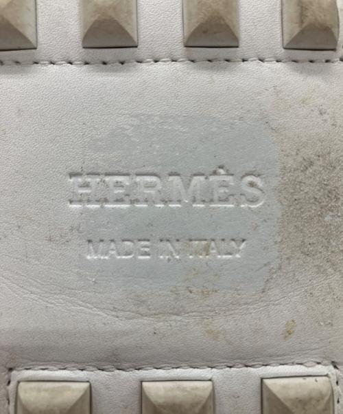 HERMES（エルメス）HERMES (エルメス) ドライビングシューズ ホワイト サイズ:42の古着・服飾アイテム