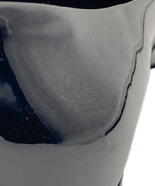 PRADA（プラダ）PRADA (プラダ) トライアングルロゴローファー ブラック サイズ:38 1/2の古着・服飾アイテム